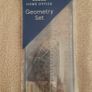 Tesco Geometry Set Square Protractor Ruler Image 2