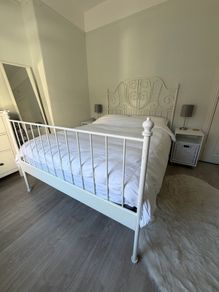 IKEA Leirvik - Metal Double Bedframe