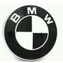 Bmw Black/white Emblem 82mm/74mm Image 3