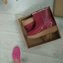 FitFlop Elin ankle boots size 5 maroon colour Image 3