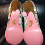 Floral Print Heels with Tassels Image 5