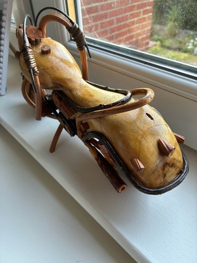 Handcrafted  Harley Style Timber Motorcycle