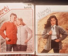 Vintage Wendy Knitting Patterns. X2.