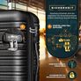 Set of 3 Suitcase Hard shell  with free luggage scales Image 4