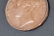 Farthing coins