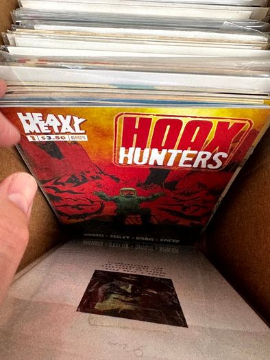 Indie Long Comic Box w 250 Comics for Sale