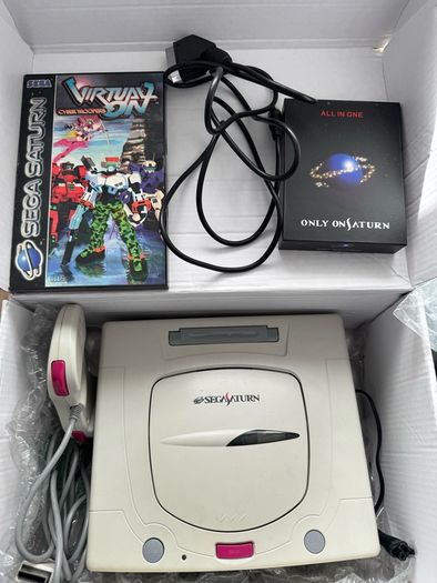 Sega saturn + Saroo (110v needs step down)