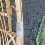 1950s Dutch bamboo chair poatage extra Image 2