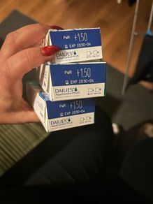 Aqua dailies comfort plus contact lenses