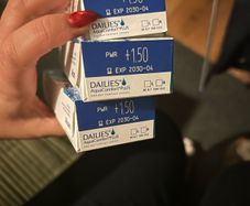 Aqua dailies comfort plus contact lenses