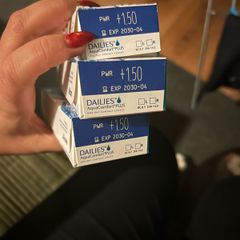 Aqua dailies comfort plus contact lenses