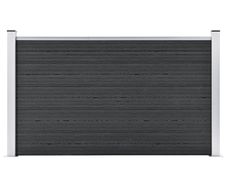 Garden Fence WPC 180x105 cm Grey