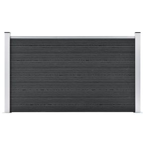 Garden Fence WPC 180x105 cm Grey