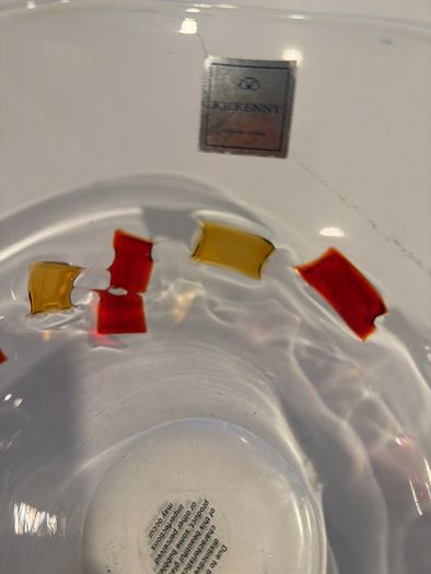 Kilkenny glass bowl