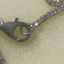 Beautiful 925 silver chain and earrings with multicolored Stones Image 4