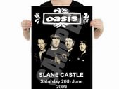 Oasis Slane Castle Ireland 2009 Poster A2 Size