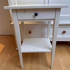 White IKEA HEMNES series Bedside/Coffee Table