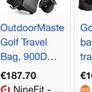 Outdoor Master Golf travel bag Image 2