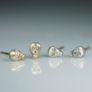 Mini Skull Stud Earrings Image 2