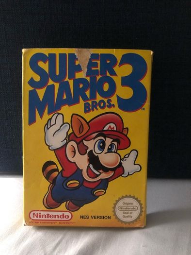 Super mario bros 3 NES in box