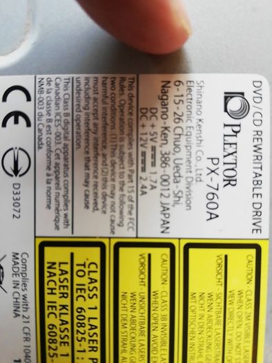 Plextor PX 760A