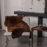 Brown Sheepskin Rug Image 2