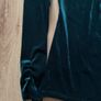 Beautiful Oasis Ladies velvet shirt size S Image 2