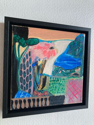 Framed Original Painting Contemporary Art  Irish Art Gift