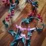 Christmas garland string lights Image 3