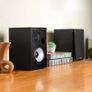 Bluetooth 5.4 Bookshelf Speakers, 2.0 Active Multimedia Speaker, 24W Output Power, RCA/AUX/Bluetooth Inputs, Digital Audio Processing, MDF Enclosure, App Control, for PC/Smartphone/TV Image 5