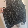 Atmosphere black cold shoulders blouse size UK18 EU46 Postage included Image 3