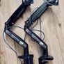 Pair of HUANUO Gas Spring Monitor Mounts 13-49 Screens / Ultrawide Compatible Image 2