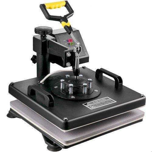 Heat Press 8 in 1 Heat Press Machine 38x38cm Heat Transfer Press 15x15Inch T-shirt Press Mulitifuctional Sublimation Machine for T-shirt Mug Hat Plate Transfer