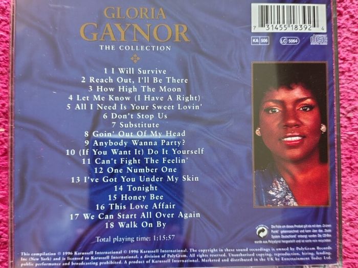 5 CD like new. Shirley Basset, Gloria Gaynor, Rita McNeil, Ralph McTell, Charlie Landsborough