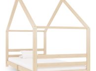 main image for ad Kids Bed Frame Solid Pine Wood 90x200 cm