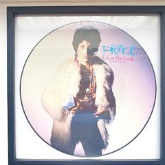 Framed  Original Prince Picture Disc