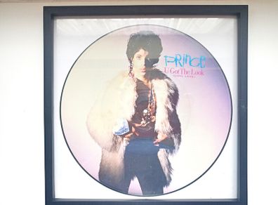 Framed  Original Prince Picture Disc