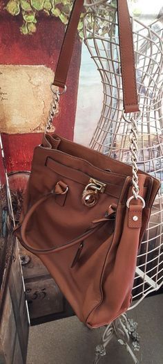 Michael Kors Large Leather Hamilton