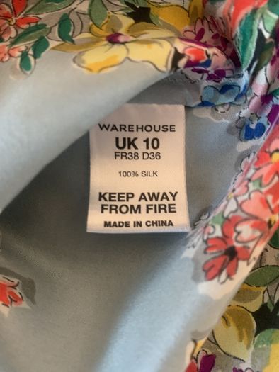 100% Silk top Warehouse