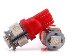 T10 Bulb Led Light Red