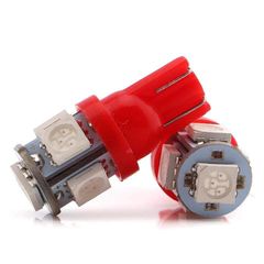 T10 Bulb Led Light Red
