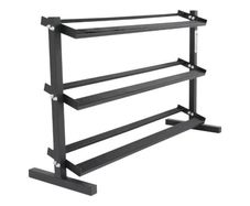 3 Tier Hex Dumbbell Storage Rack - 10 Pairs
