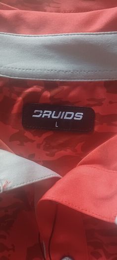 Druids bnwt golf polo
