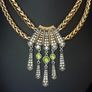 Art Deco Vintage Style Choker Necklace Image 2