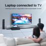 HDTV to VGA Adapter with Audio Output - Plug & Play Converter for Laptops, PCs, Monitors, Projectors, HDTVs, Chromebooks, Roku, Xbox (Includes 3.5mm Stereo Cable) Image 6