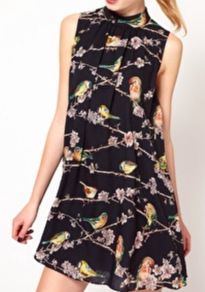 BNWT - Ted baker birdie branch swing dress UK 8