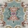 Mid Century Chinese Hand Woven Wool Rug (72x38") Image 3