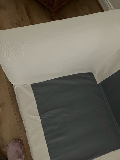 IKEA Ektorp 2 Seater and Footstool