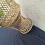 Wicker plant stand Image 4