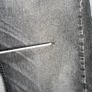 Levis 505 Jeans W38 L31 Mens Black Regular Straight Fit Denim Image 7